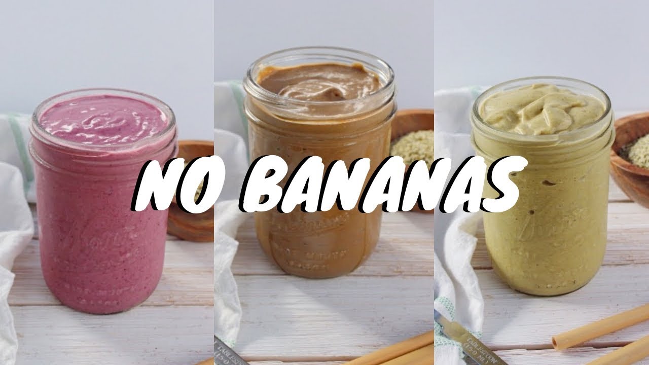 3 Delicious LOW CARB Smoothie Recipes