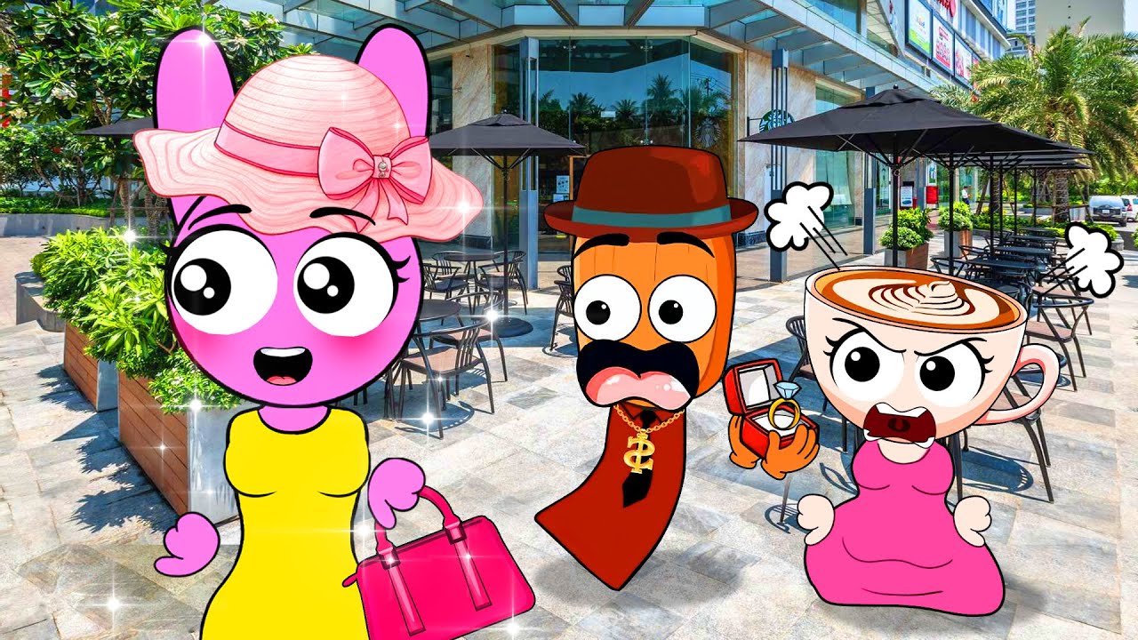 ¡OMG! La Pinki Fea y Sucia se Transforma en una Bella Princesa | Sprunki in Real Life Español
