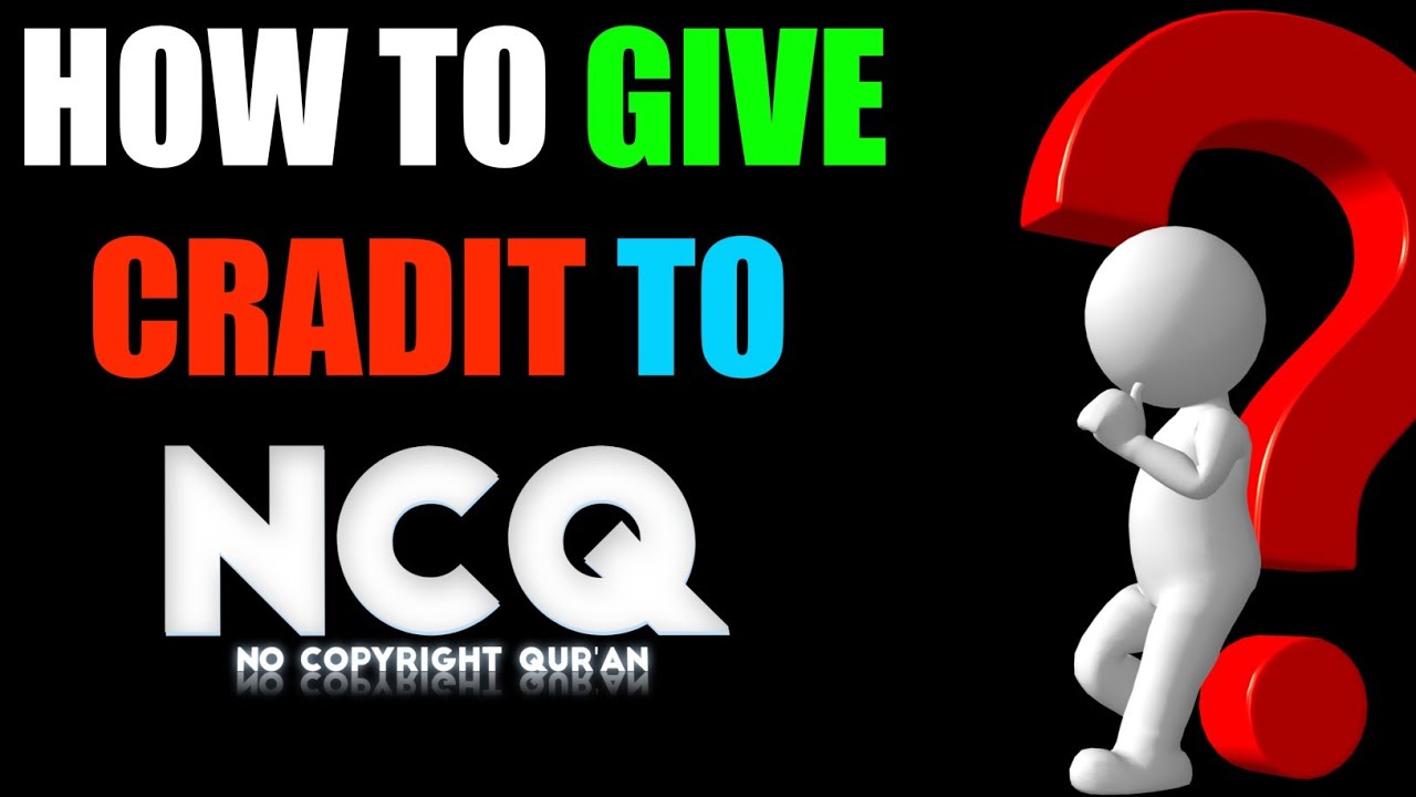 HOW TO GIVE CRADIT TO NCQ USING PHONE