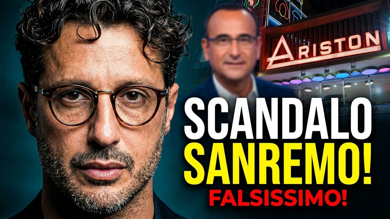💡 FALSISSIMO, SCANDALO SANREMO: La figura OSCURA di Carlo Conti... #fabriziocorona #sanremo2026