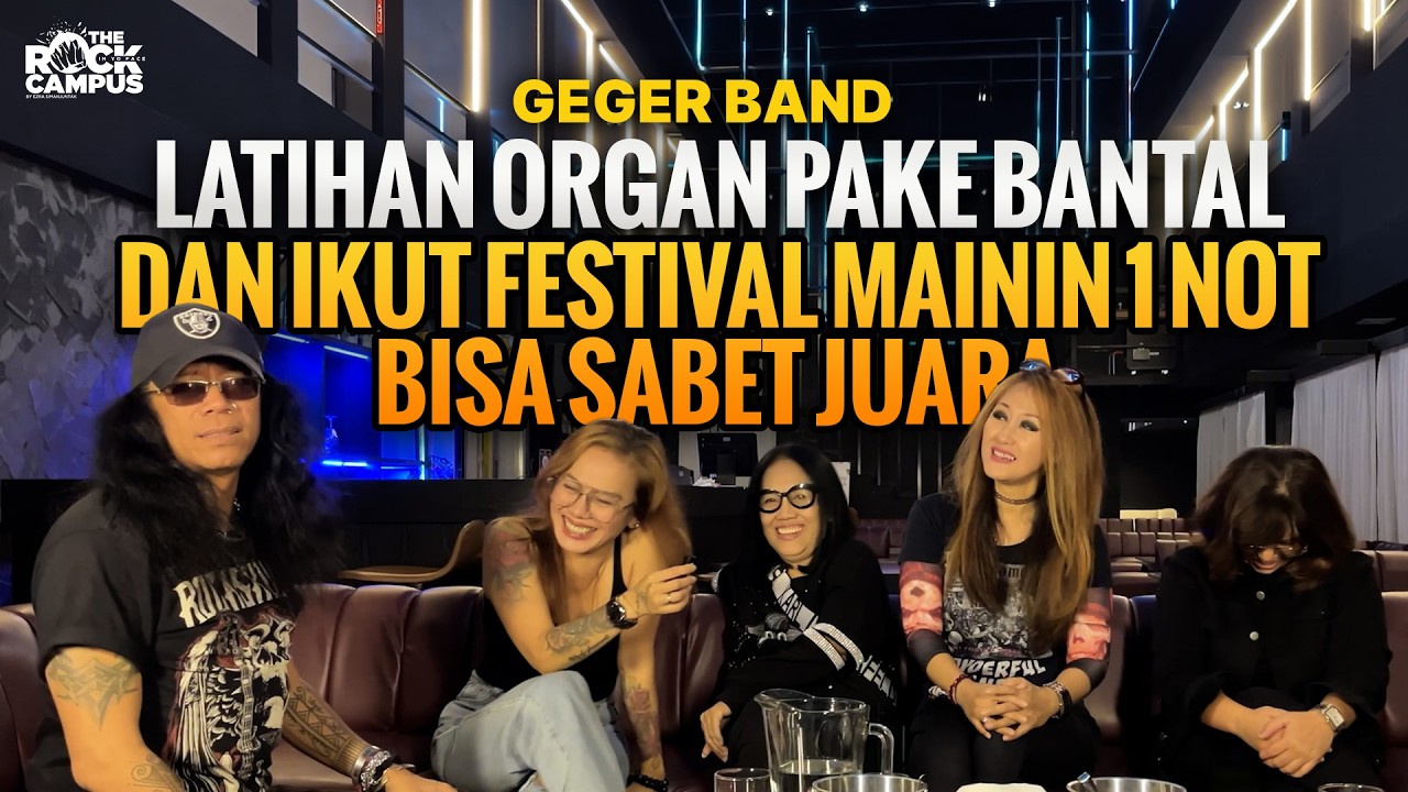 Geger Band 3O Tahun Lintas Generasi dari Era Ucok AKA Sampai Era Pay Slank. #therockcampus