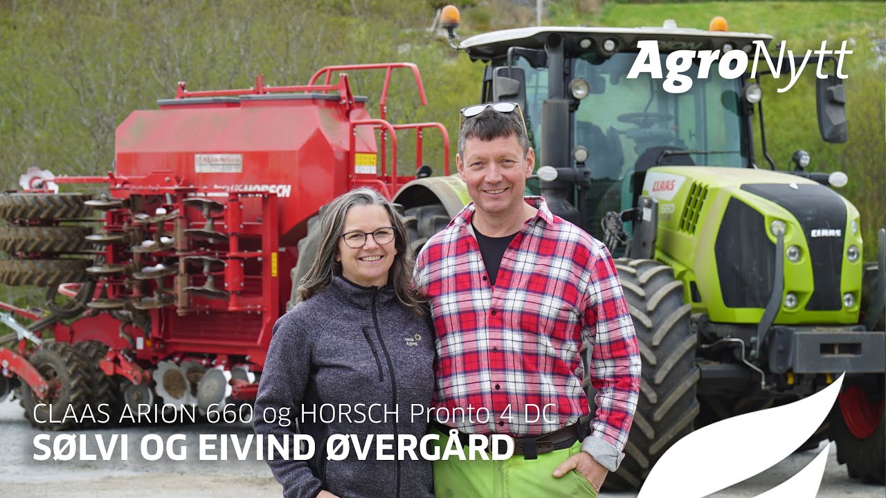 CLAAS ARION 660 og HORSCH Pronto 4 DC | Sølvi og Eivind Øvergård