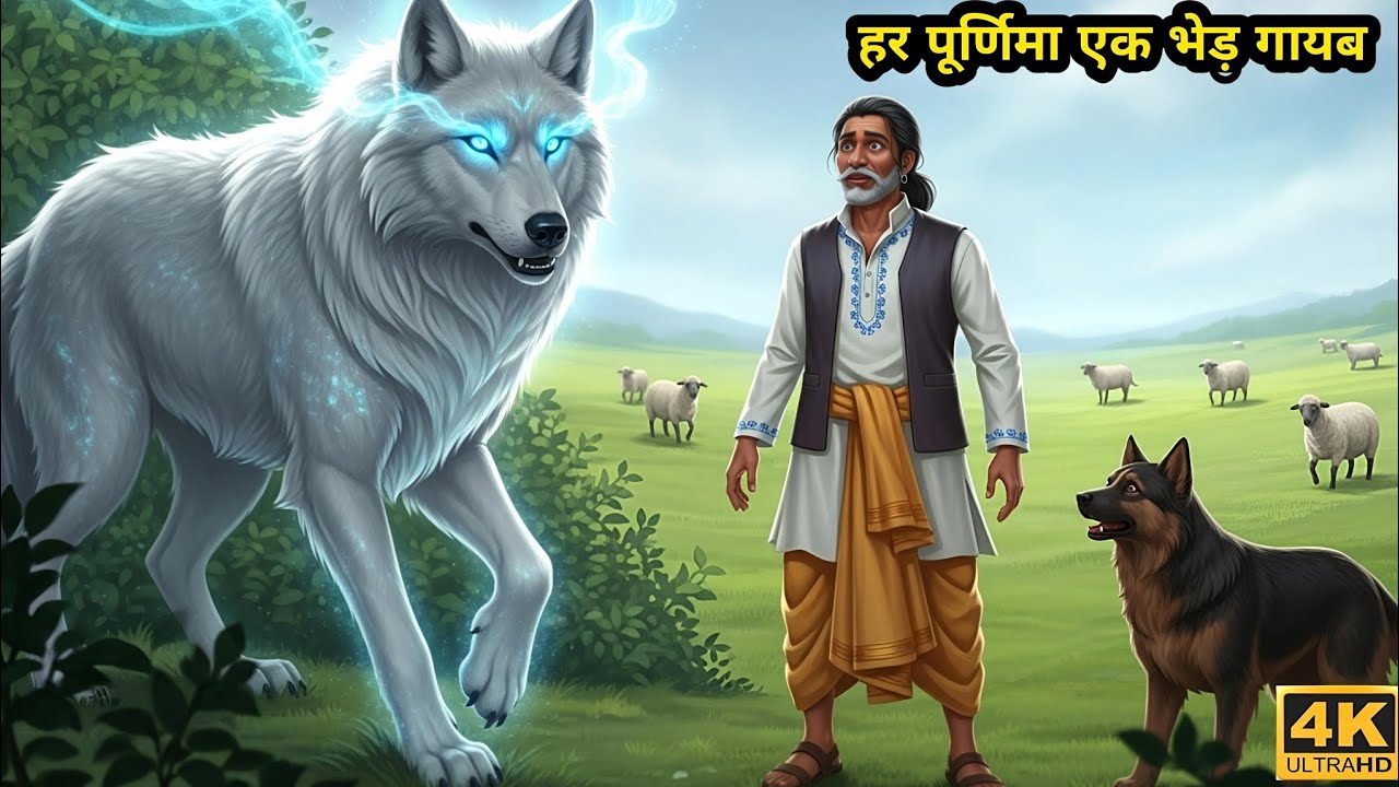 तीन सौ साल पुराना भेड़िया और एक गरीब गड़रिया | रहस्य उजागर | Emotional Story | #hindistories #story 
