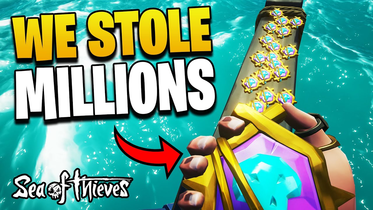 We STOLE MILLIONS from Gilded Voyages in Sea of Thieves (PvP, Gameplay, & Highlights)