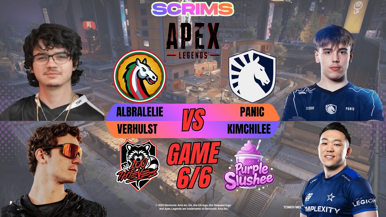 Albralelie vs Panic vs Verhulst vs KIMCHILEE 😬🔥 | Apex Legends
