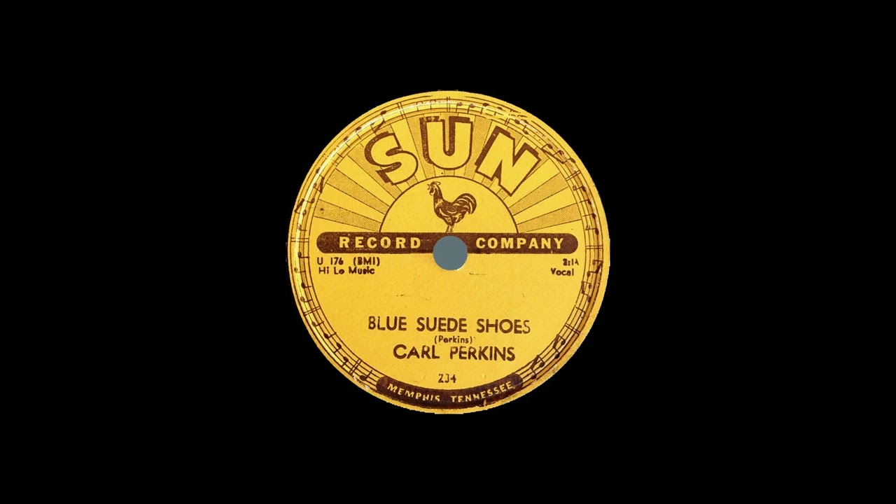 STEREO #800- Blue Suede Shoes [Carl Perkins] 1955