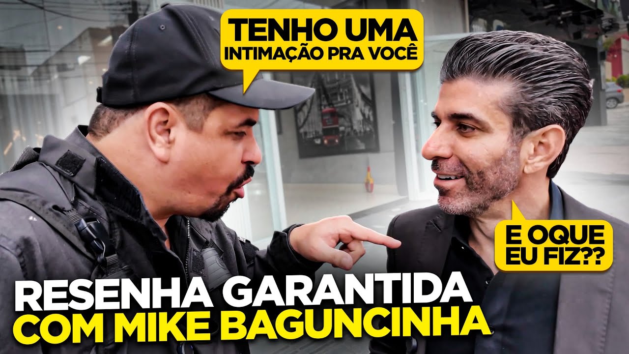 MIKE BAGUNCINHA DA SWAT VEIO ME VISITAR AQUI NA LOJA - RESENHA GARANTIDA