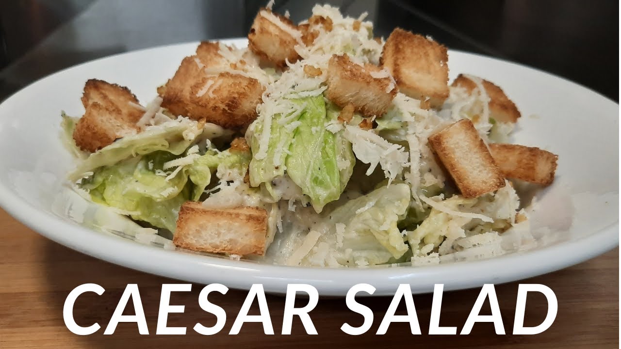 Caesar Salad Recipe | क्लासिक सीज़र सलाद | Easy Caesar Salad | How To Make Caesar Salad At Home