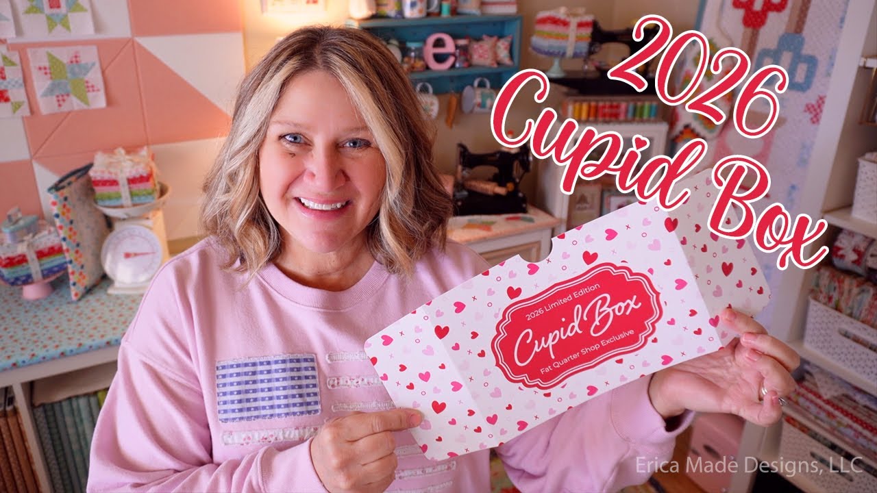 Набор Fat Quarter Shop Cupid Box 2025 (распаковка по подписке!)