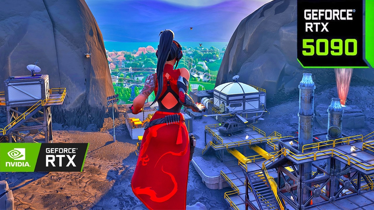 New Fortnite OG Season 9 | RTX 5090 4K MAX Settings + RTX ON #fortnite