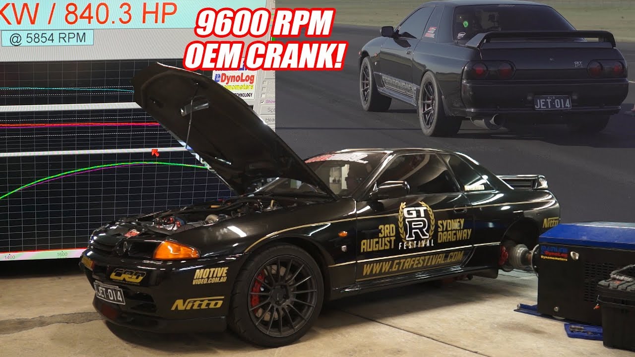 9600rpm on an EOM RB26 crank! - Project Supercar Killer R32 GT-R Pt3
