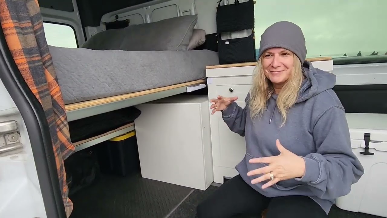 the Ultimate Minimalist Sprinter Van Conversion Tour | Under $2000!