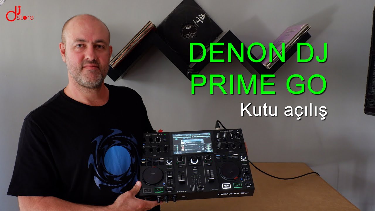 DENON DJ PRIME GO kutu açılışı - djStore izmir