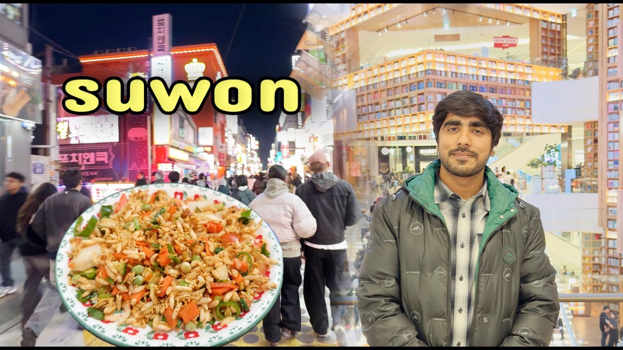 Nepali Chana Chaat aur Suwon ki Sair