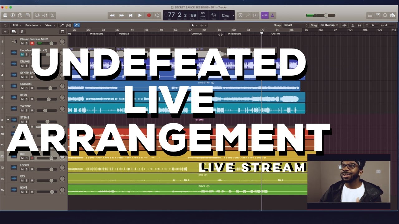 Secret Sauce Sessions Ep.1- How I Apporach Live Arrangements
