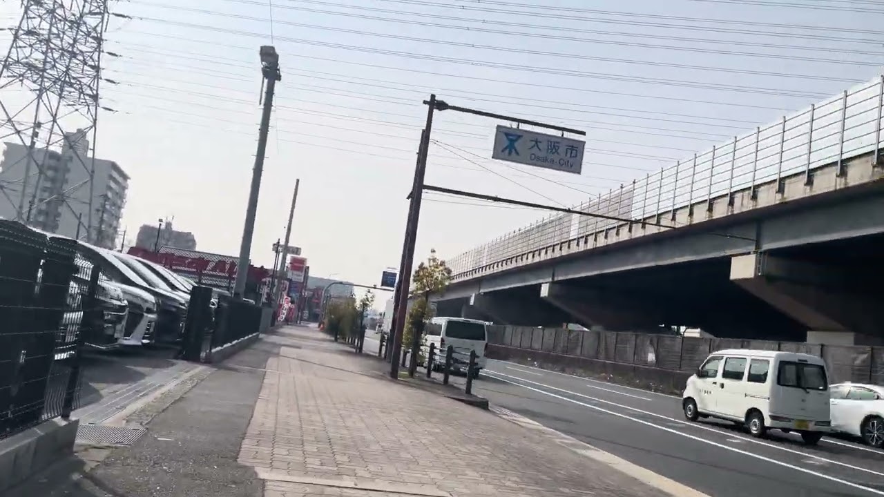 八尾市から大阪市を走行👨‍🦼💨（2026/02/06）