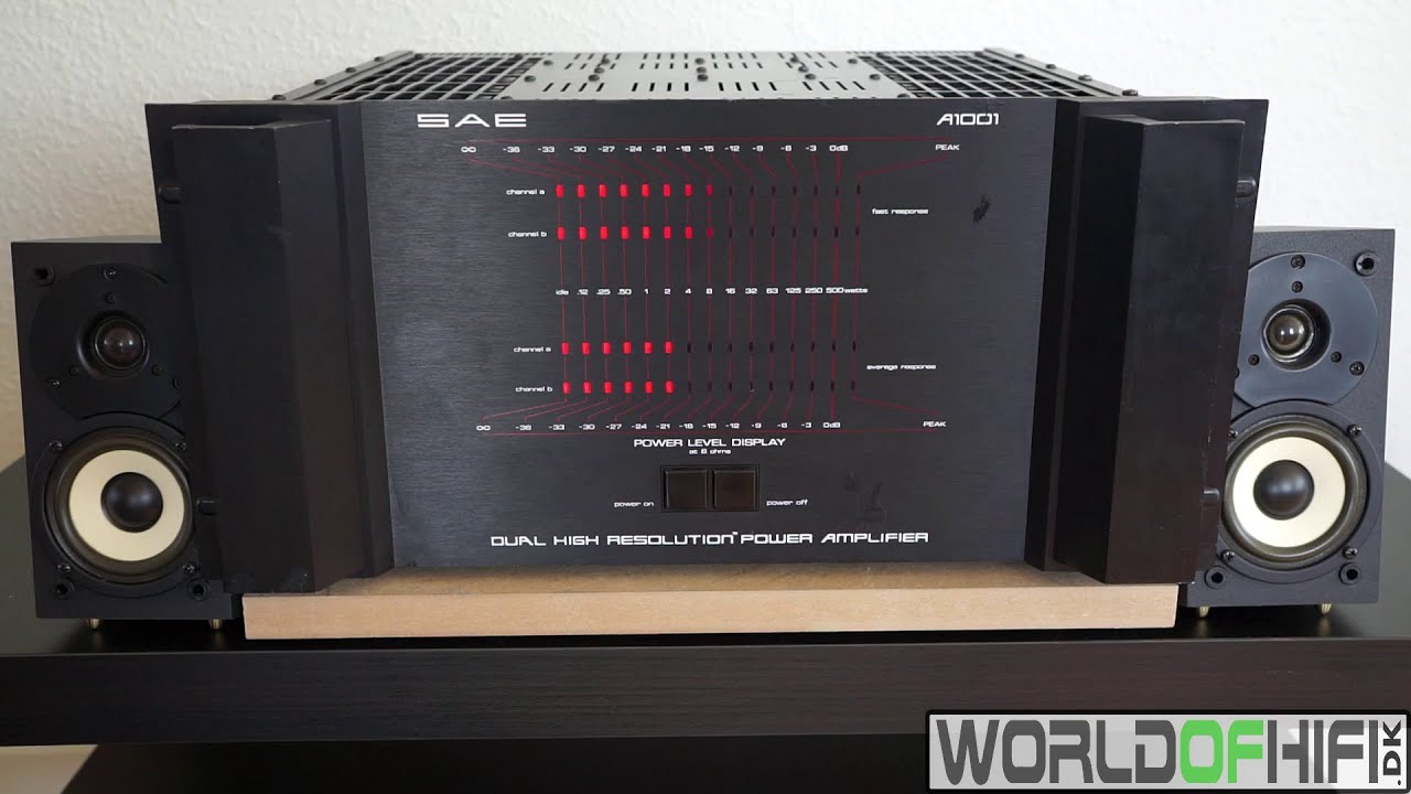 SAE A1001 - The Holy Grail of SAE amps in action
