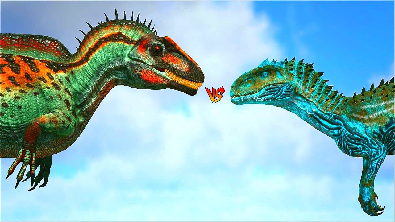 Ark Survival - ACROCANTHOSAURUS vs INDOMINUS REX and more [Ep.460]