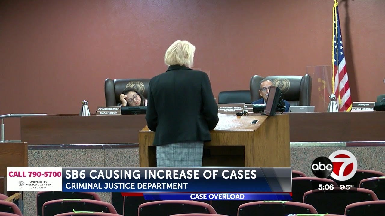Criminal Justice Coordination Department gives update on increased workload