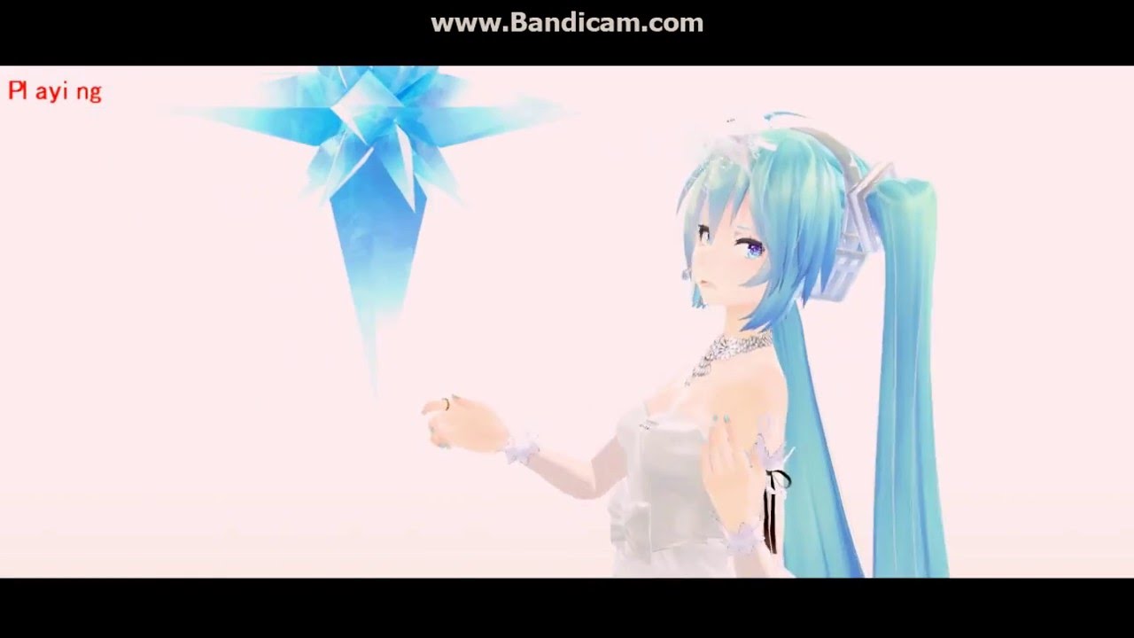 [MMD] TDA Wedding Miku - Still Here