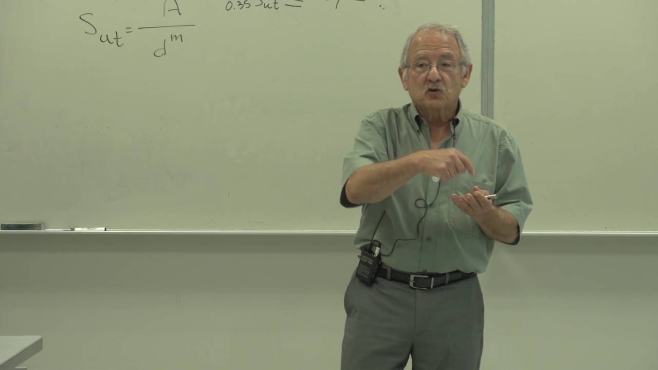 Stress Analysis: Strength, Vibration, & Fatigue of Springs, Tension Springs (16 of 17)