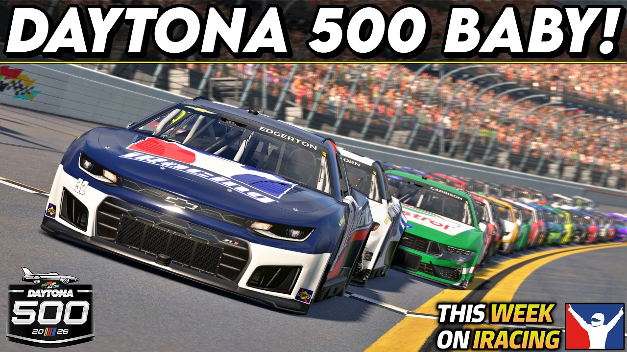 DAYTONA 500 IS HERE! - This Week On iRacing, Week 9, Season 1, 2026
