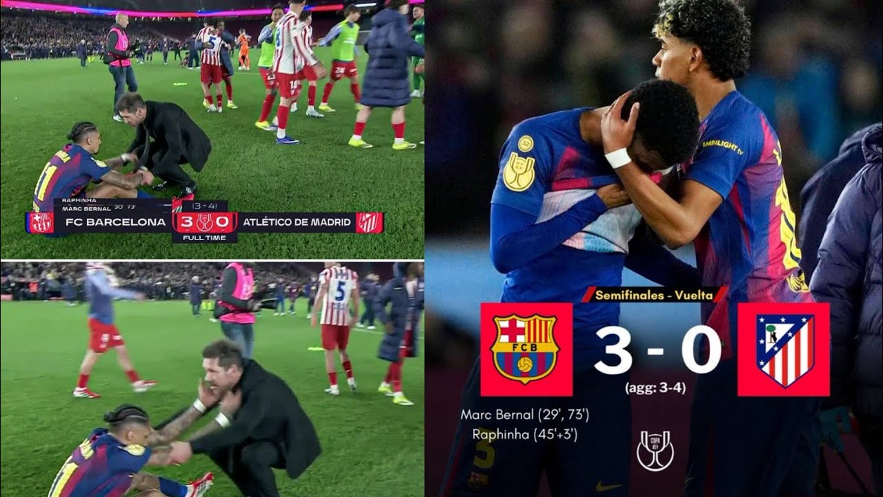 BRAVO À EUX...FC BARCELONE 3-0 ATHLETICO MADRID 