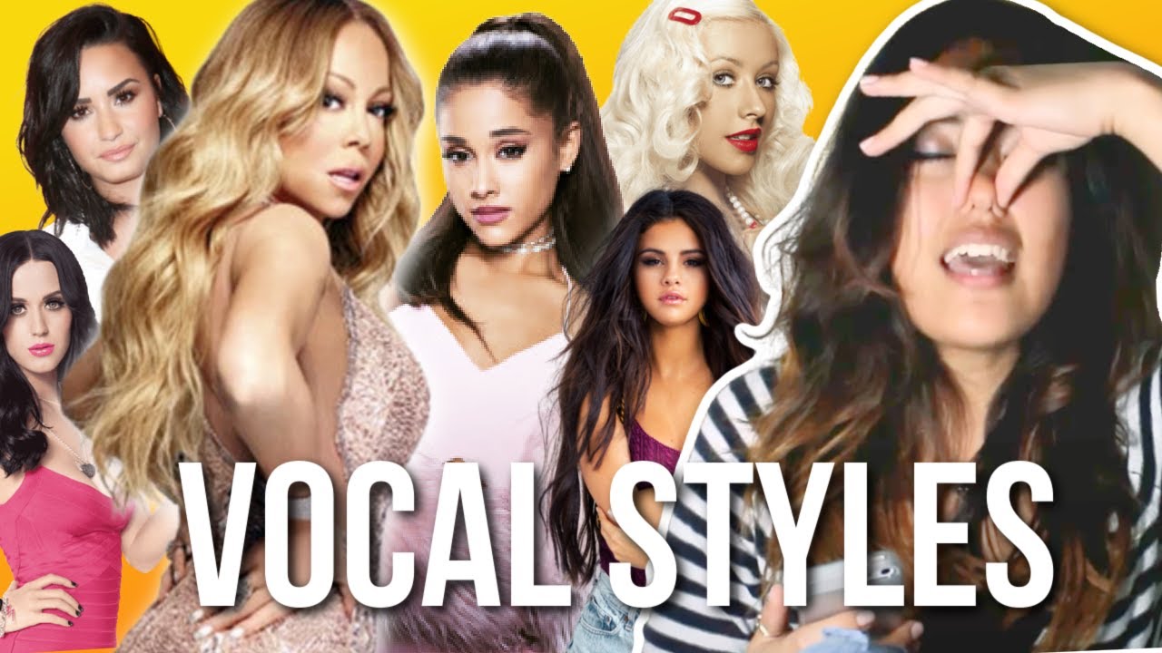 Vocal Style Impressions (Mariah Carey, Ariana Grande, Demi Lovato, Katy Perry etc.)