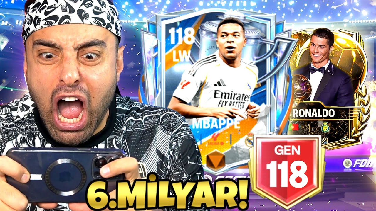 118 GEN ? 6 MİLYAR OYUNUN EN PAHALISI 118 MBAPPE GELDİ 😱 EA FC MOBİLE 26 PAKET AÇILIMI !