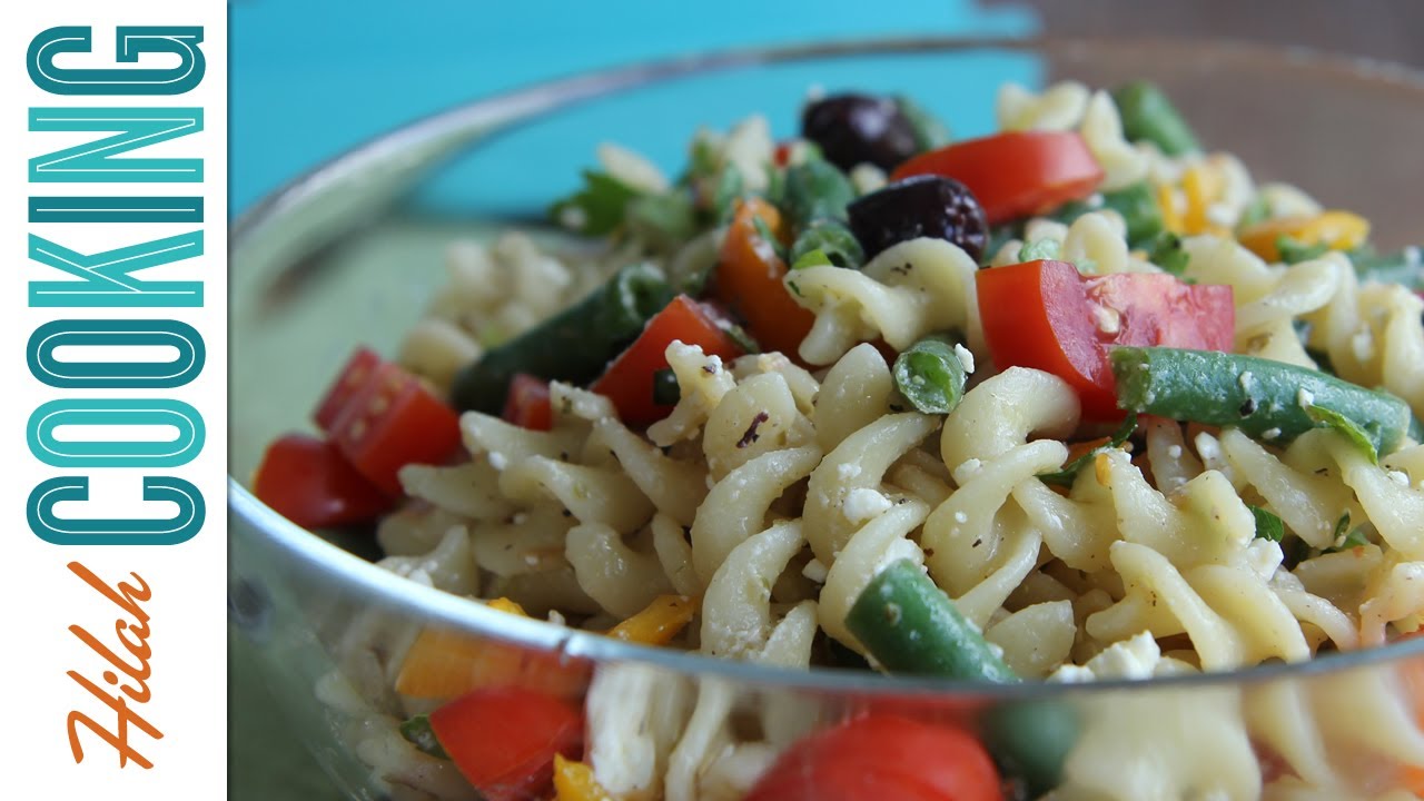 How to Make Greek Pasta Salad  (+ Tour of My New House!)