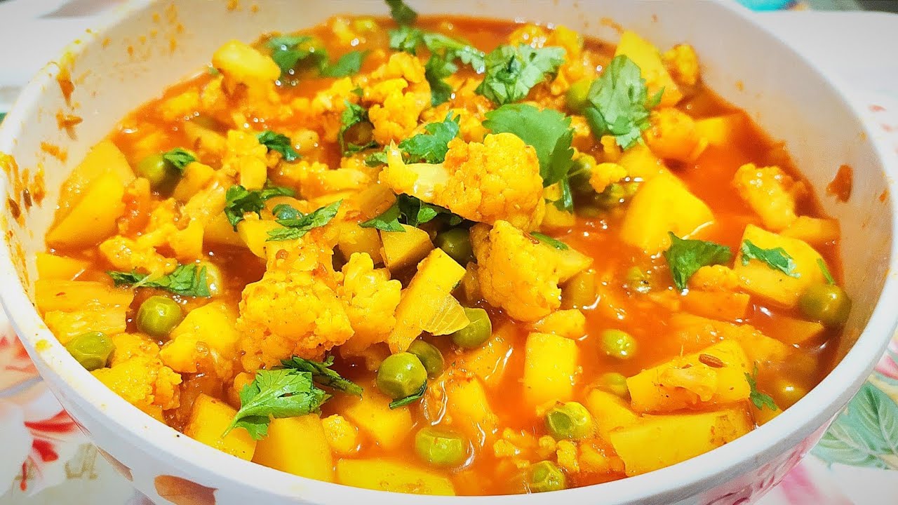 Zero Oil आलू गोभी की सब्जी | Healthy Recipe