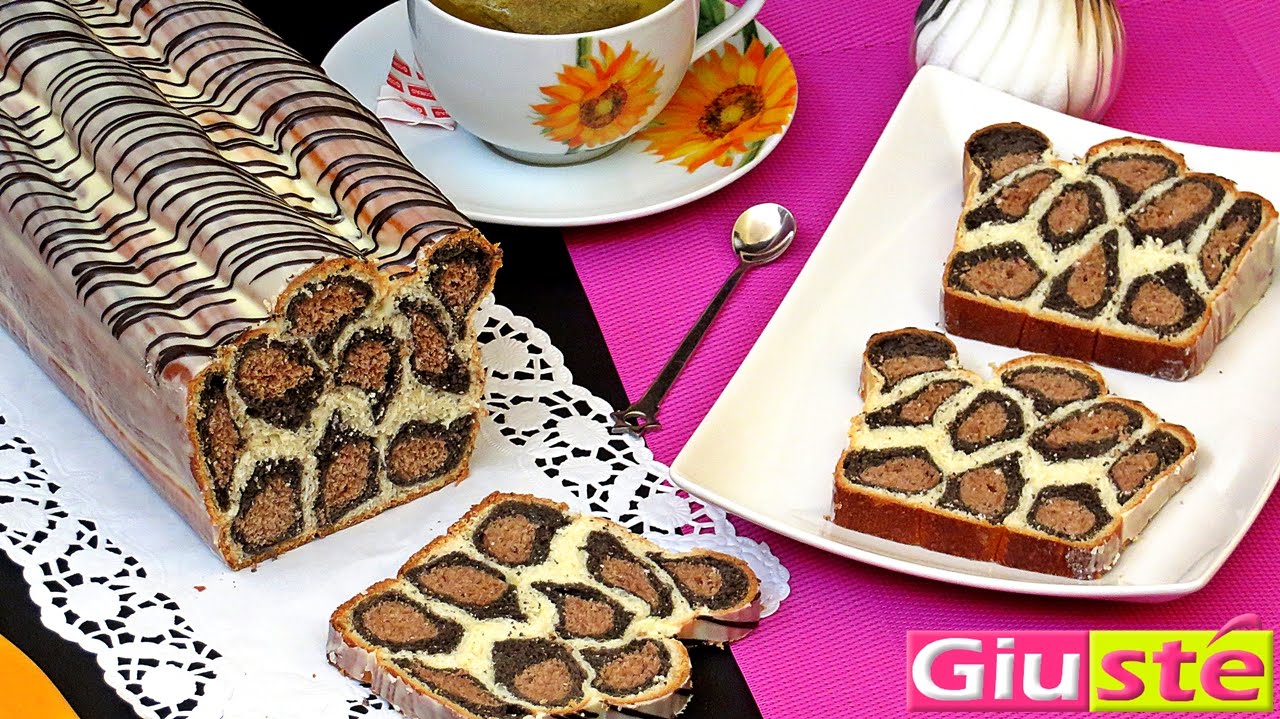 Recette du cake-brioche leopardé