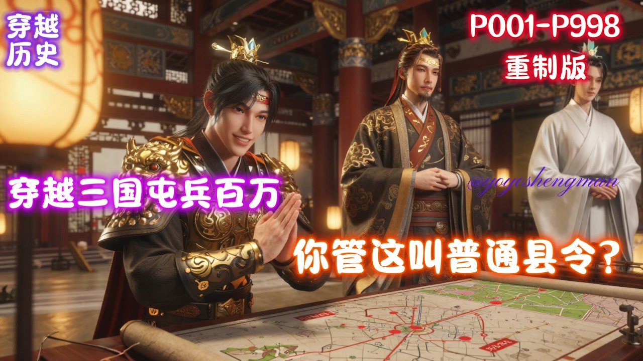 【三国：屯兵百万，你管这叫普通县令】陆川穿越三国，靠着系统帮助将一个小村庄发展成为一座庞大的县城，只想继续种田，全面发展农业、经济、文化和军事，奈何这些诸侯总来找他。