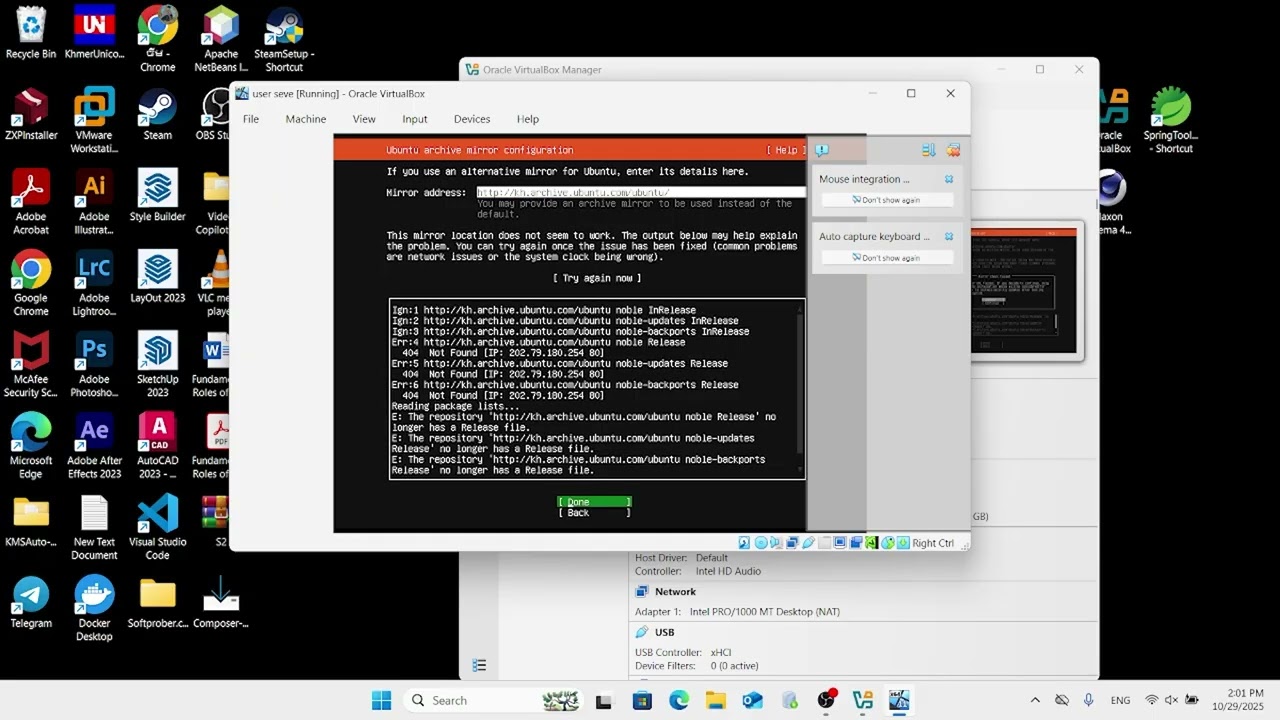 all command in ubuntu server