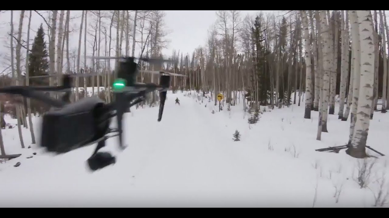 Ski-Doo Sleds vs. Drones
