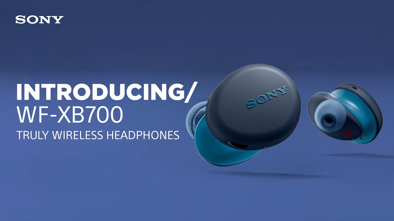 Prawdziwie bezprzewodowe słuchawki EXTRA BASS™ Sony WF-XB700