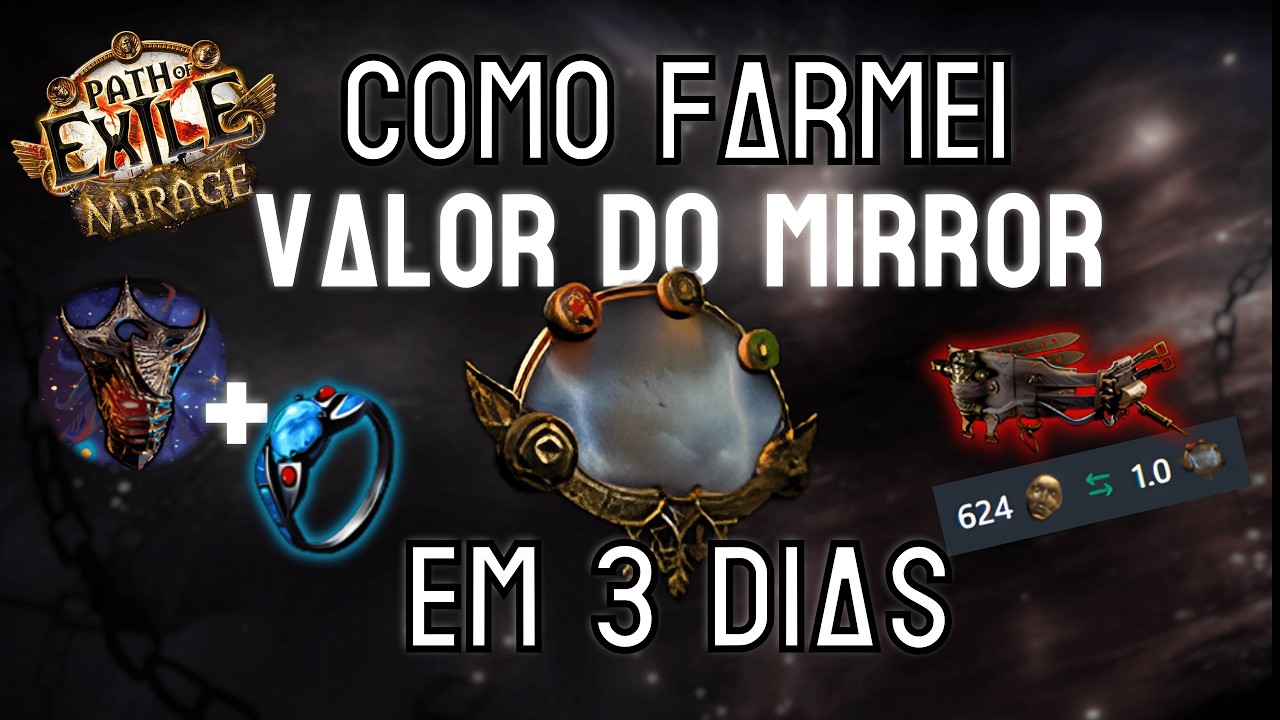 GUIA DE FARM BOSS CARRY - COMO FIQUEI RICO LIGA MIRAGA 3.28 PATH OF EXILE