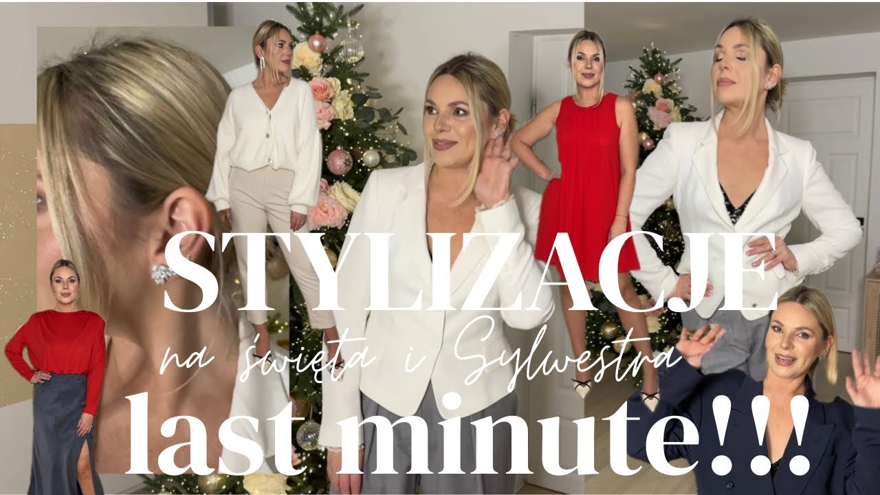 Stylizacje na Święta i Sylwestra 2025 z szafy LAST MINUTE!!!🤩