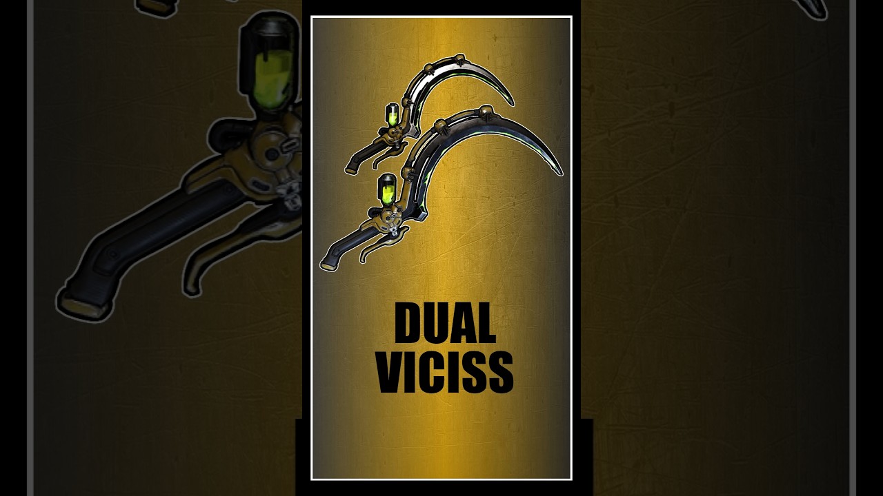 Dual Viciss - The Gas God #warframe