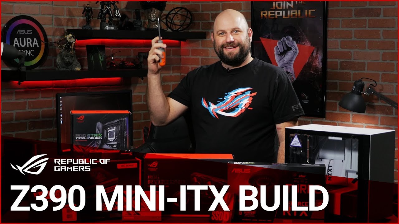 Как собрать игровой ПК на базе #Z390 с #ROG RYUO 240 и #ASUS Turbo #RTX2080