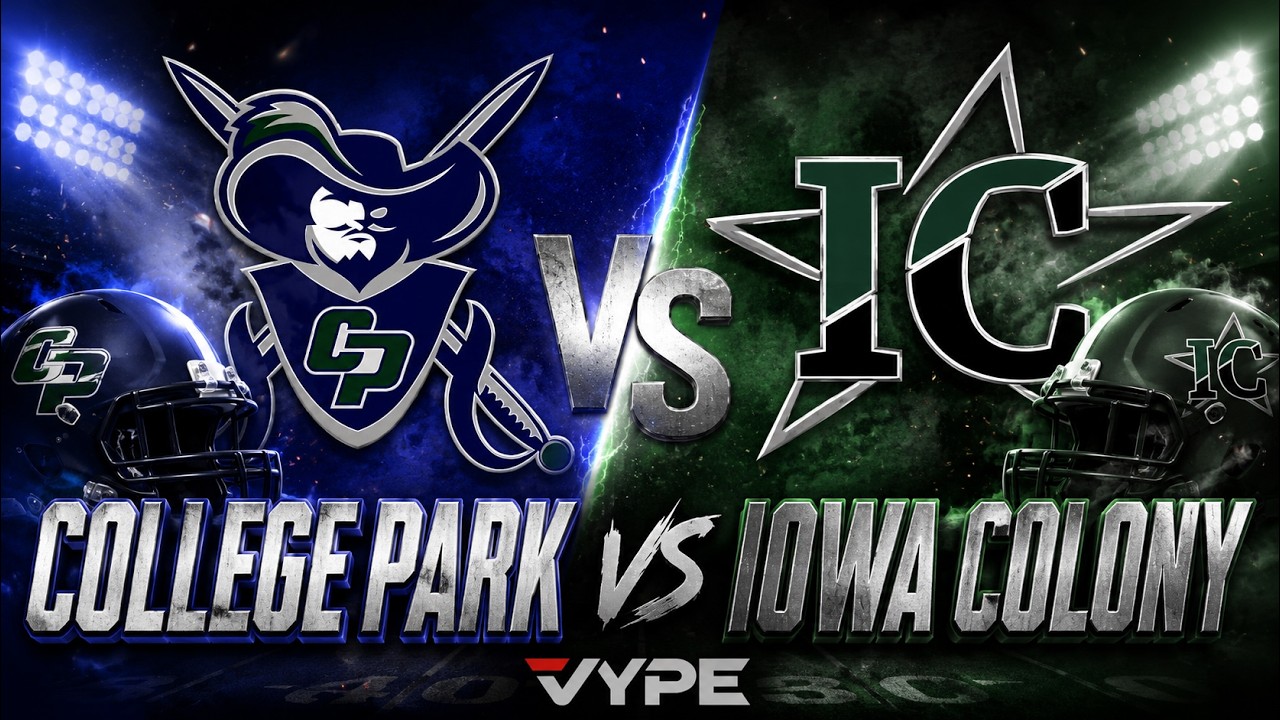 Week 1 TXHSFB Game Highlights | College Park Cavaliers vs Iowa Colony Pioneers