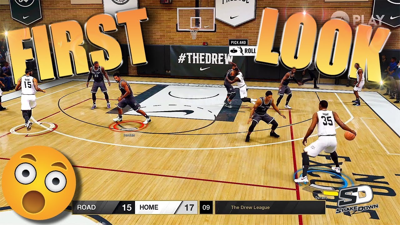 FIRST LOOK At NBA LIVE 18 DREW LEAGUE Gameplay REVEAL - Xbox One FULL HD
