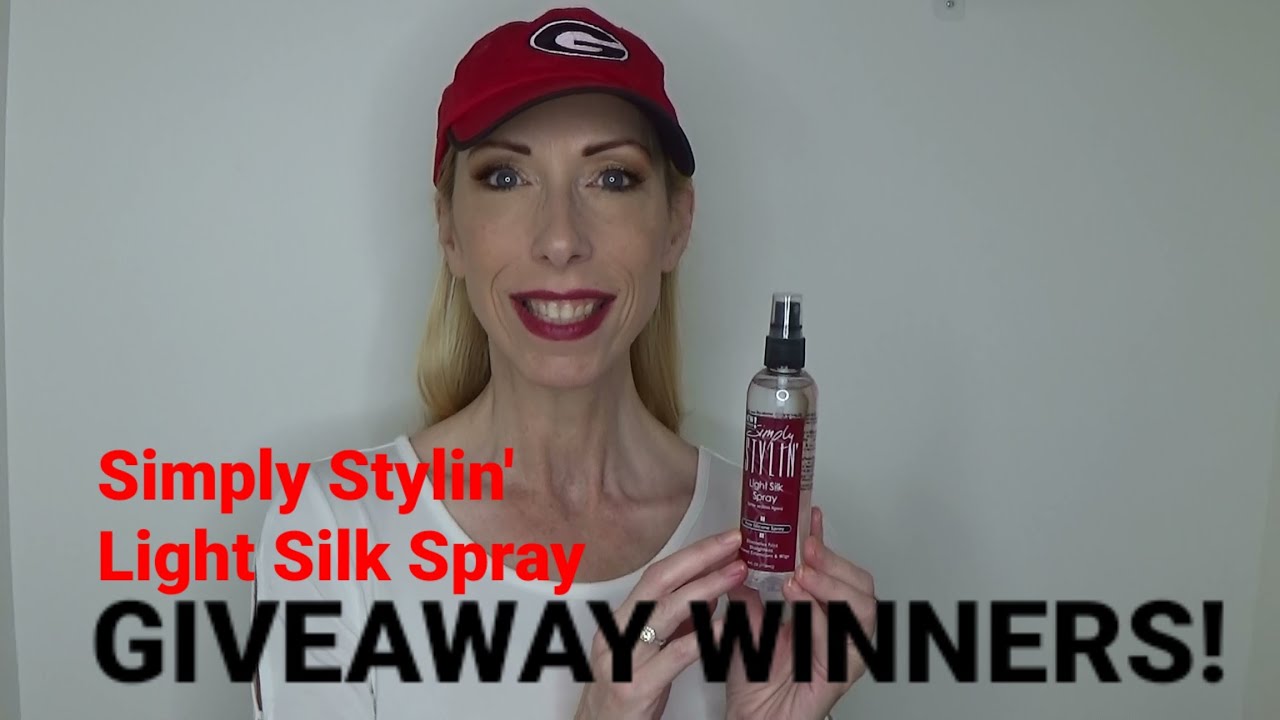 GIVEAWAY WINNERS | SIMPLY STYLIN' LIGHT SILK SPRAY | WIG REVIEW CENTRAL