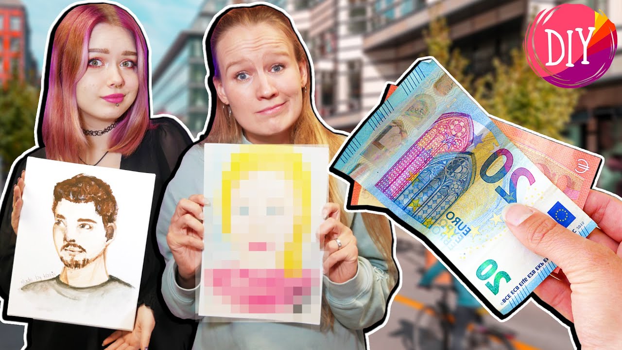 MEGA PROFESSIONELLE PORTRAITS von der CREW Wie viel Geld geben sie uns!