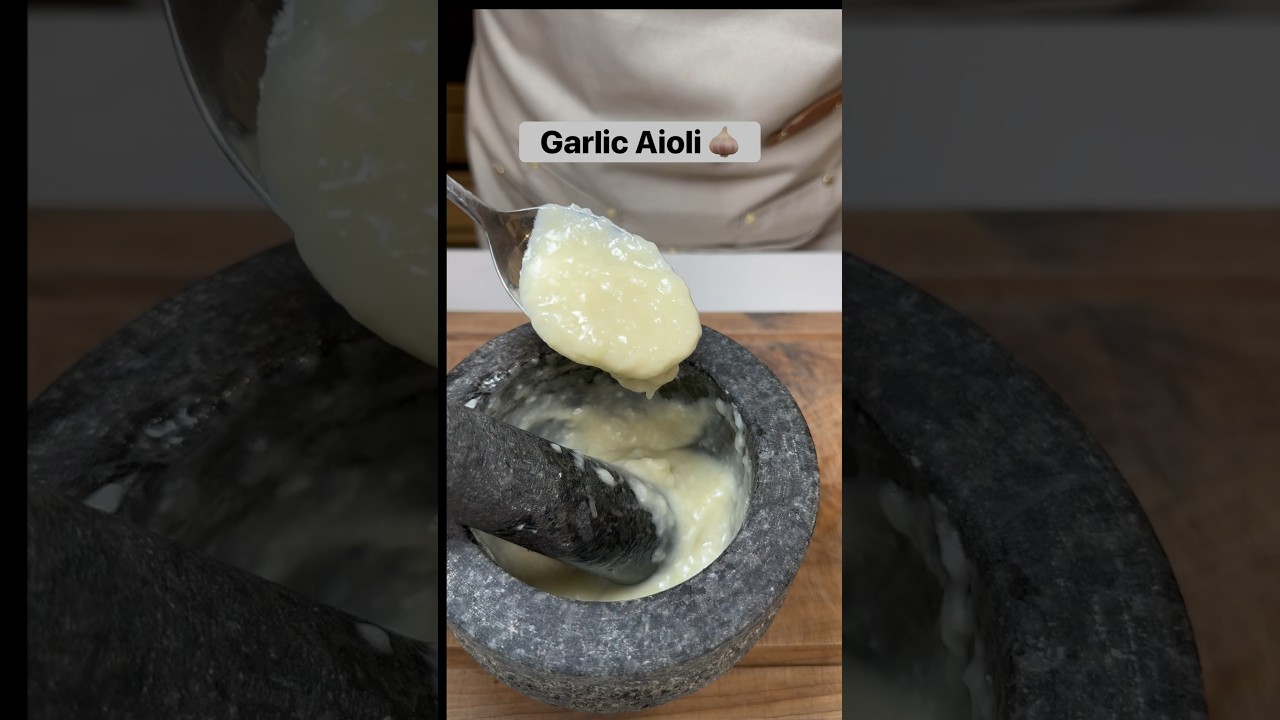 How to Make Garlic Aioli