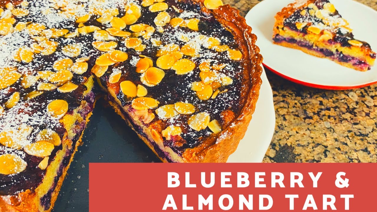 Blueberry & Almond Tart
