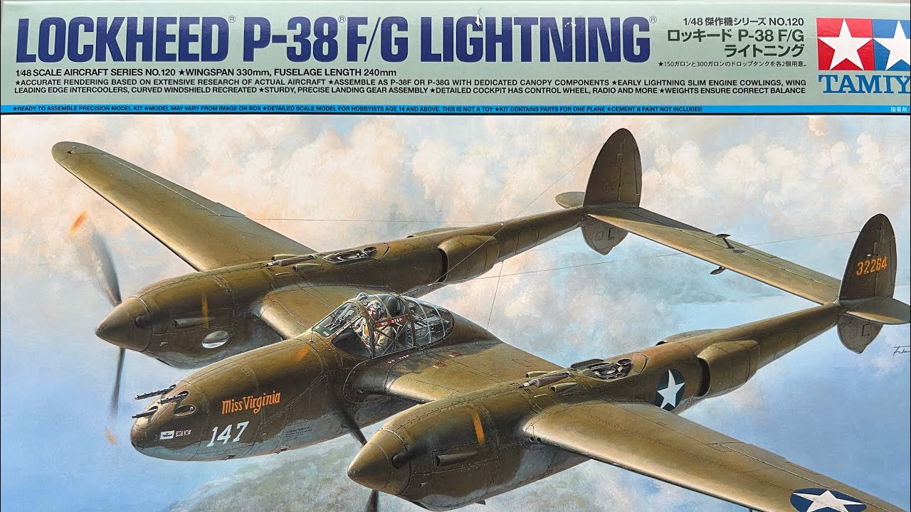 Обзор набора Tamiya в масштабе 1/48.