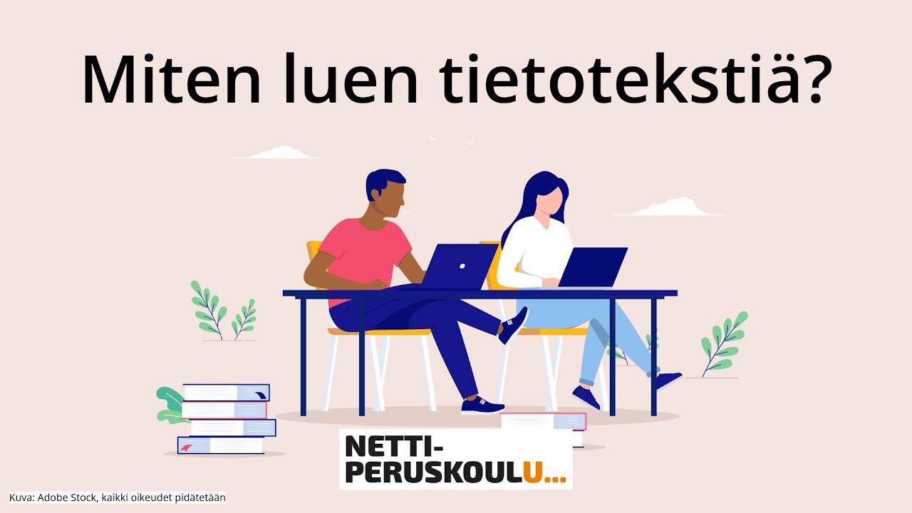 te1: Miten luen tietotekstiä? (perusopetus)
