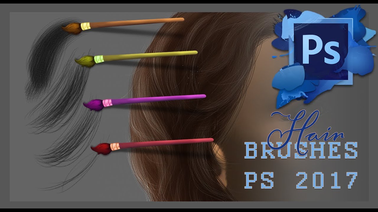 Brush (pincel) de Cabelo realista no Photoshop