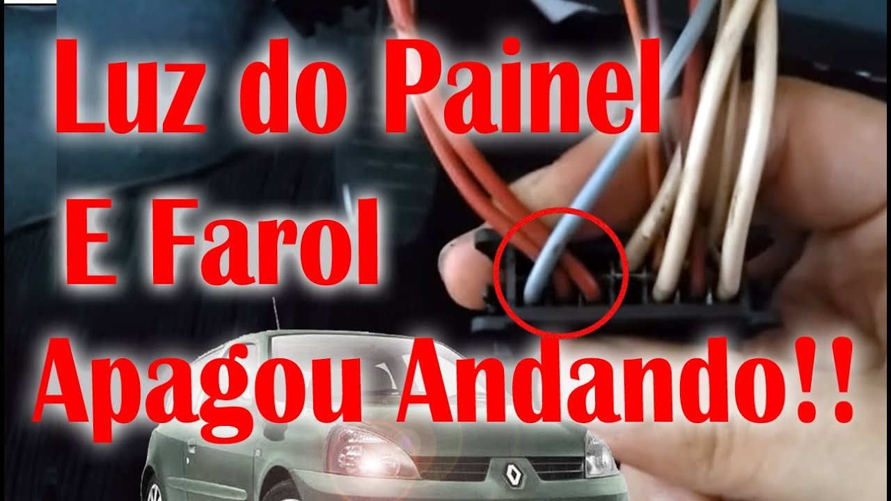 Farois e Painel Apagaram o que fazer